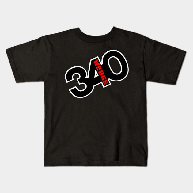 340 Wedge Kids T-Shirt by RGDesignIT